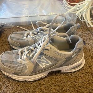 New Balance Light Gray Sneakers